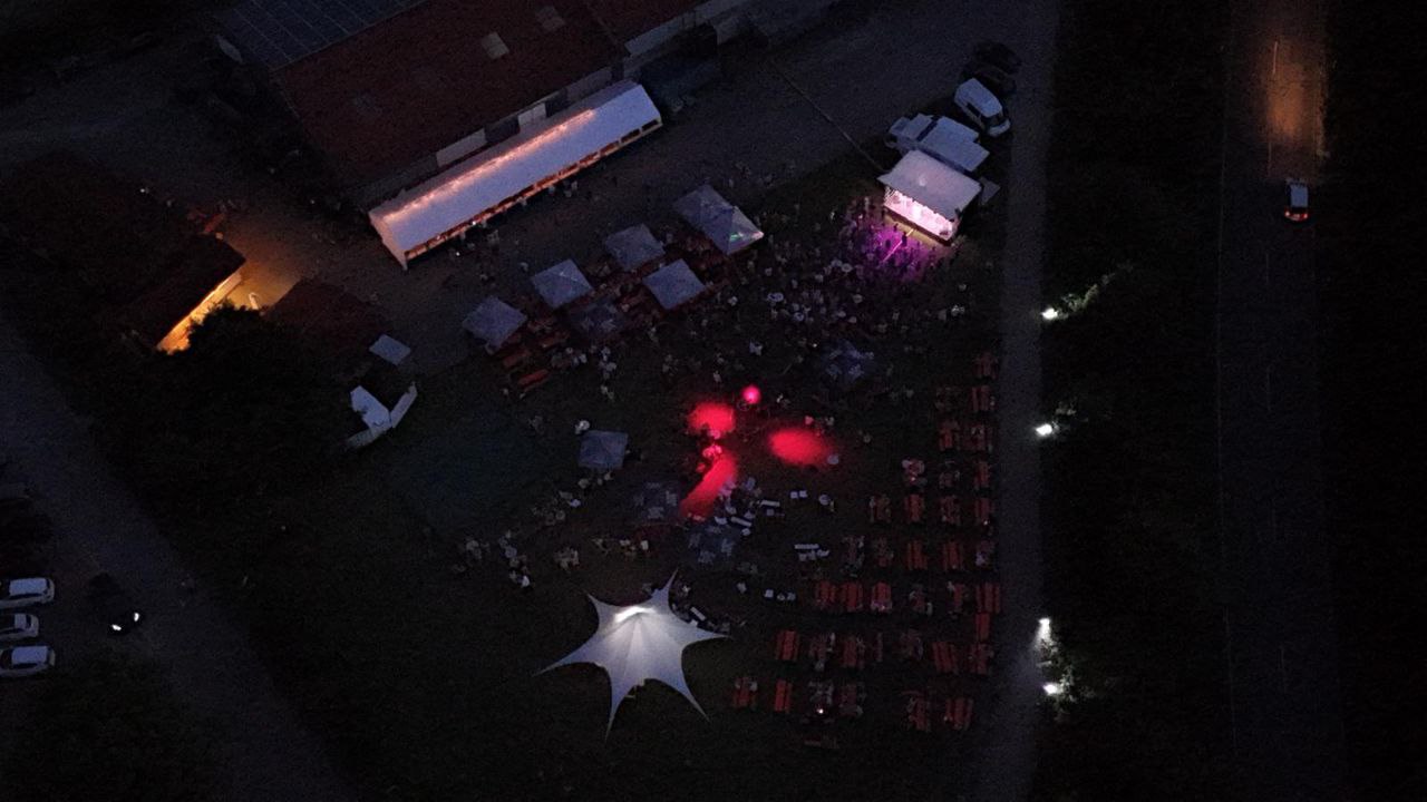 Großer Biergarten Bögnerweg Wiesloch